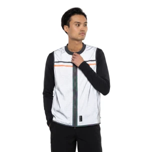 GOFLUO Sprint Grey Reflektierende Jacke