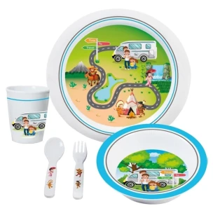 Kindergeschirr-Set Time to travel 3+