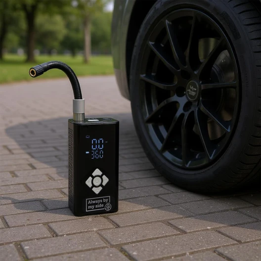 Pompa d'aria digitale a batteria