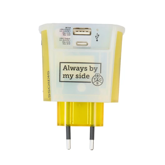 Skross TCS World Reiseadapter mit Gratis-Kissen