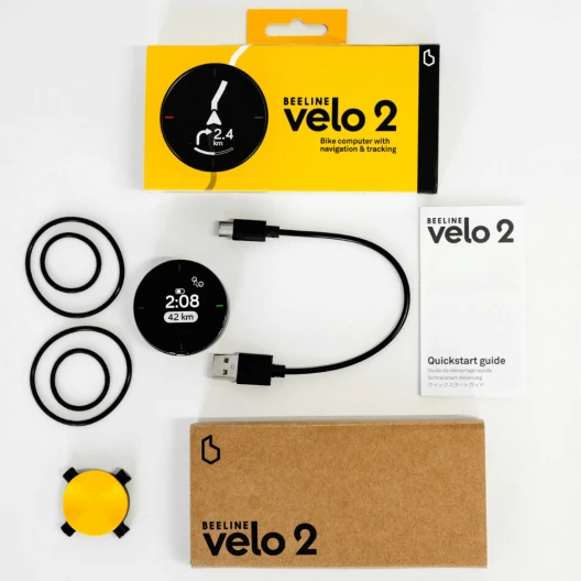 Beeline Velo 2 Fahrradcomputer Komplettset