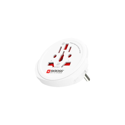 Adattatore Singolo Skross dal Mondo all'Europa