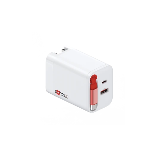 Skross Klip Roll Multihead Charger 45W