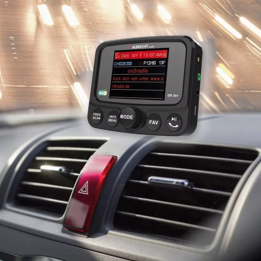 Albrecht DR56+ DAB+ Autoradio Adapter