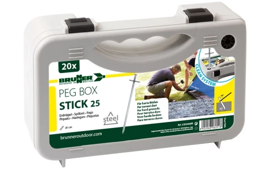 Set Peg Box Stick Plus 25 cm (20 pcs.)