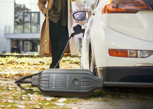 Caricatore EV mobile BURY Powerflash 9050 Tipo 2