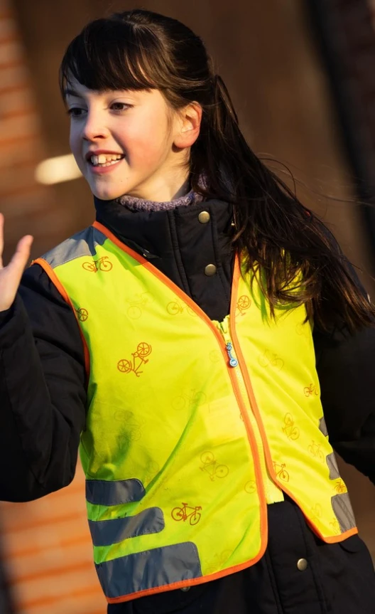 Wowow Leuchtweste JACKET KIDS gelb