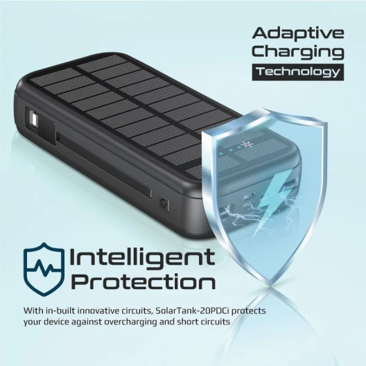 ProMate Solar Powerbank 20000 mAh
