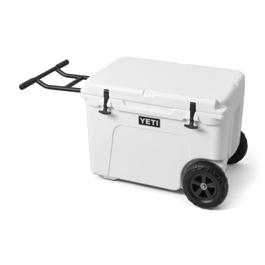 YETI Tundra Kühlbox Haul auf Rädern weiss - mit gratis Trinkbecher*