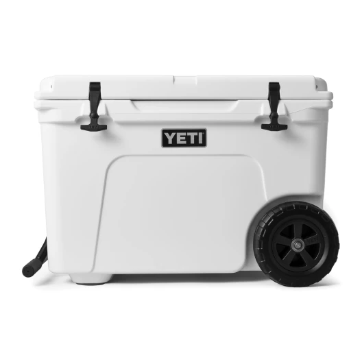 YETI Tundra Kühlbox Haul auf Rädern weiss - mit gratis Trinkbecher*