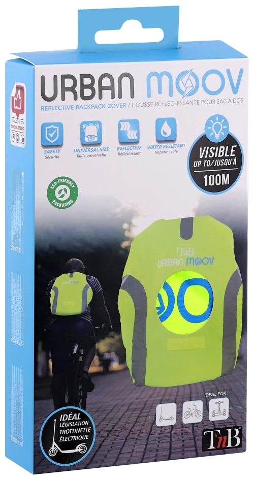 Reflektierende Rucksackhülle URBAN MOOV