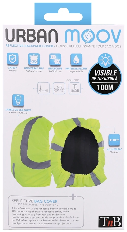 Reflektierende Rucksackhülle URBAN MOOV