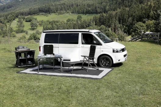 Balmat tent carpet 250 x 450 cm (anthracite/grey)