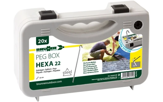 Piquet de sol spécial Hexa 22 cm (4 pièces)