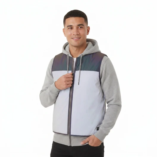 GOFLUO Orion Grey Reflektierende Jacke